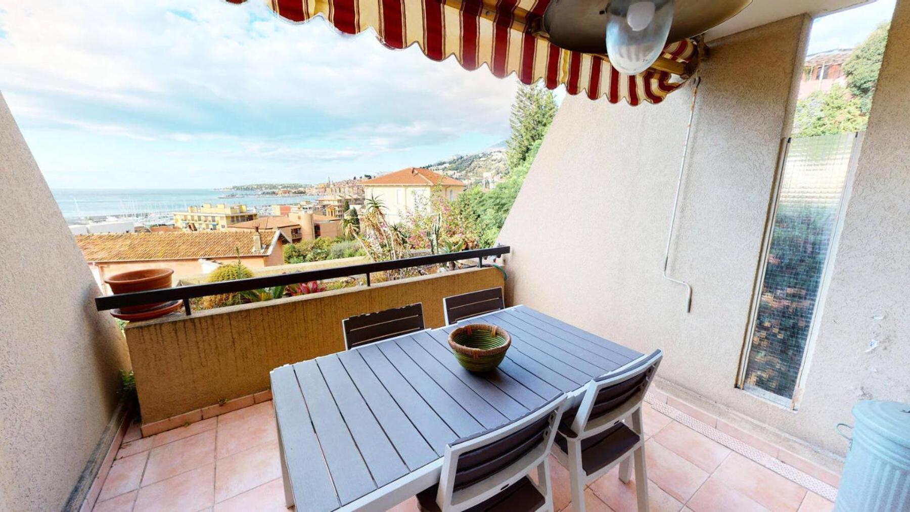 Cap Au Sud - 2 Pieces Pour 4 Personnes 544 * Menton